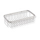 Panier 30 x 14 x 9 / acier brossé #1