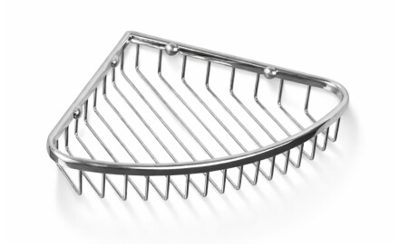Panier d'angle 20x20x4 / chromé