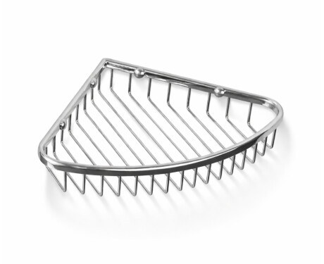 Panier d'angle 20x20x4 / chromé