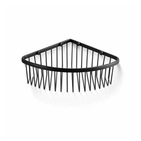 Panier d'angle 20 x 20 x 9 / noir mat #1