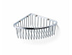 Panier d'angle 20x20x9 / chromé