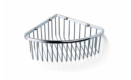 Panier d'angle 20x20x9 / chromé