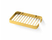 Panier 16 x 10 x 2 / cadre large / doré brillant
