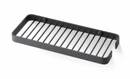 Panier 24 x 10 x 2 / cadre large / noir mat