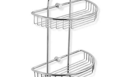 Panier double / chromé