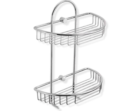 Panier double / chromé