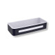 Panier 29 x 12 x 5,5 / noir mat / insert en plastique blanc #1