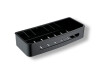 Panier 29 x 12 x 5,5 / noir mat / insert en plastique noir