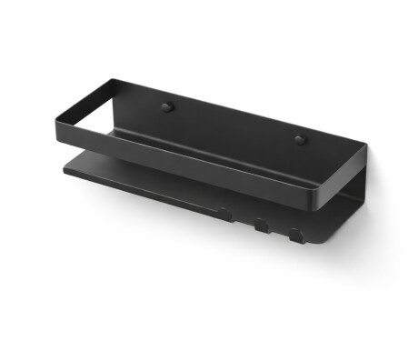 Panier - étagère de salle de bains 30,6 x 11,2 x 6,8 / noir mat