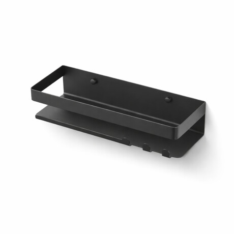 Panier - étagère de salle de bains 30,6 x 11,2 x 6,8 / noir mat #1