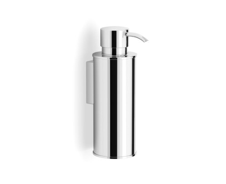 Distributeur de savon liquide 0,25 L / rond / chromé