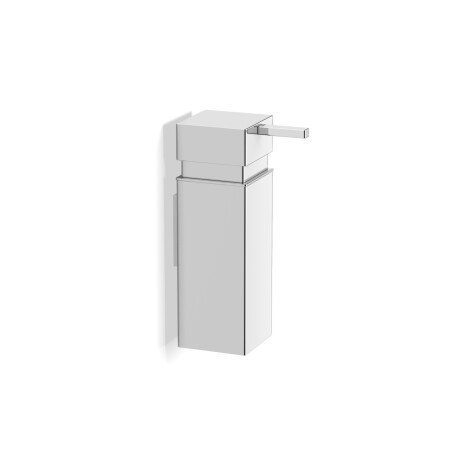 Distributeur de savon liquide 0,25 L / carré / chromé #1