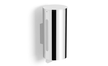 Distributeur de savon liquide 0,3 L / système de distribution par le bas / chrome