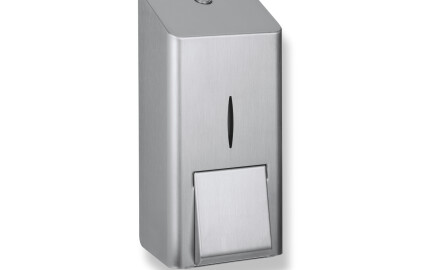Distributeur de savon liquide 0,8 L, série R10 / acier brossé