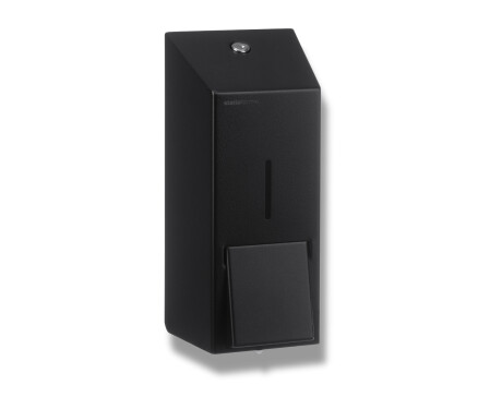 Distributeur de savon liquide 0,8 L, série R1 / noir mat