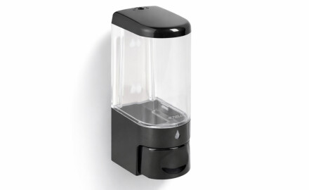 Distributeur de savon liquide 0,25 L / ABS noir brillant