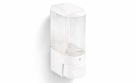 Distributeur de savon liquide 0,25 L / ABS blanc brillant