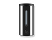 Distributeur automatique sans contact de savon liquide/gel désinfectant 0,7 L / noir brillant