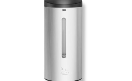 Distributeur automatique sans contact pour savon liquide/gel désinfectant 0,7 L / satiné