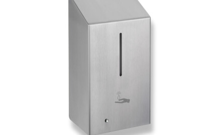Distributeur automatique sans contact de savon liquide 1,0 L, série R1 / acier inoxydable brossé