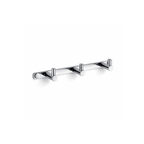 Barre - 3 crochets pour serviettes / chrome #1
