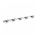 Barre - 5 crochets pour serviettes / chrome #1