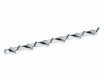 Barre - 6 crochets doubles pour serviettes / chrome