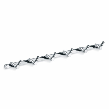 Barre - 6 crochets doubles pour serviettes / chrome #1