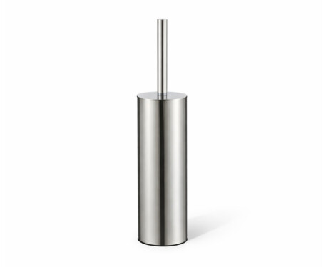 Brosse de WC sur pied, à centrage automatique / chromée