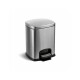 Poubelle à pédale PREMIUM rectangulaire 5 L, fermeture en douceur / acier inoxydable satiné #1