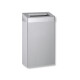 Poubelle de 30 L à couvercle ouvert, série R10 / acier inoxydable brossé #1