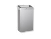 Poubelle de 30 L avec couvercle ouvert, série R1 / acier inoxydable brossé