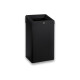 Poubelle de 49 L avec couvercle ouvert, série R1 / acier inoxydable noir mat #1