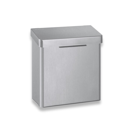 Poubelle pour déchets hygiéniques 4,5 L, série R10 / acier inoxydable brossé #1