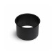 Collier de fixation pour corbeille de table ronde Ø150 / acier inoxydable noir mat #1
