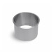 Collier de poubelle à poser sur plan de travail, rond, Ø 150 / acier inoxydable brossé #1