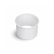 Collier de poubelle à poser sur plan de travail, rond, Ø 150 / acier inoxydable blanc mat #1