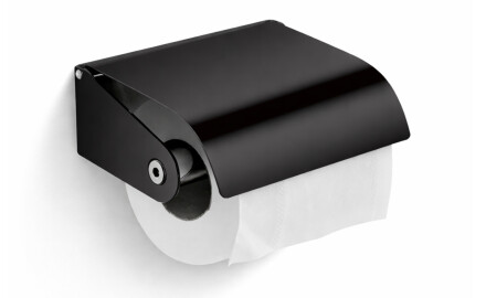 Porte-papier toilette / noir mat