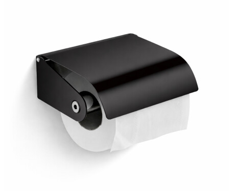 Porte-papier toilette / noir mat