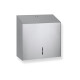 Distributeur carré pour papier toilette en rouleau, Ø max. 19 cm, série R1 / acier brossé #1
