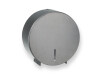 Distributeur rond pour papier toilette en rouleau, Ø max. 19 cm, série R1 / acier inoxydable brossé