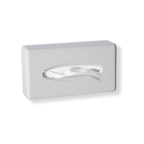 Distributeur de mouchoirs en papier / ABS blanc brillant #1