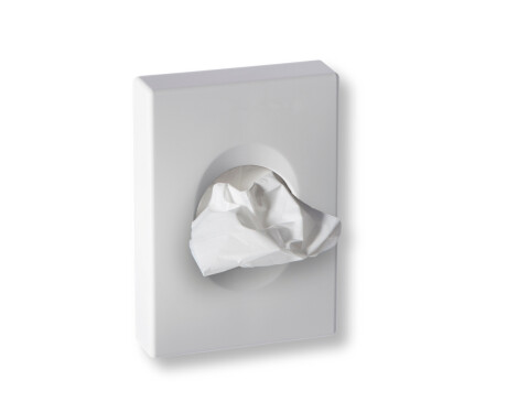 Distributeur de sachets hygiéniques / ABS blanc brillant