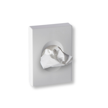 Distributeur de sachets hygiéniques / ABS blanc brillant #1