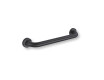 Barre d'appui pour personnes en situation de handicap, Ø 32, droite, STANDARD - 40 cm / acier inoxydable, noir mat