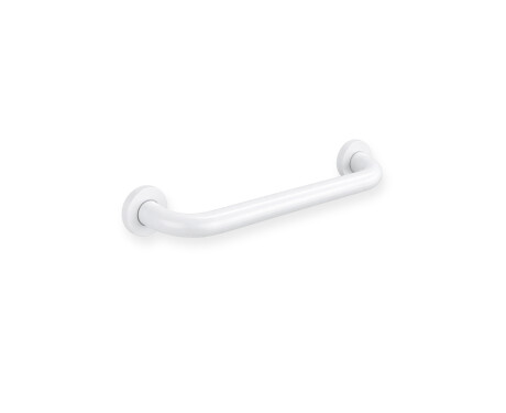 Barre d'appui pour personnes en situation de handicap, Ø 32, droite, STANDARD - 40 cm / blanc mat