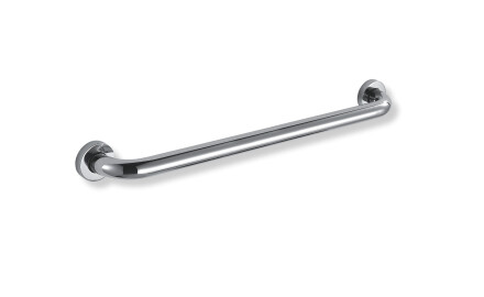 Barre d'appui pour personnes en situation de handicap, Ø 32, droite, STANDARD - 60 cm / acier inoxydable poli