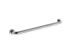 Barre d'appui pour personnes en situation de handicap, Ø 32, droite, STANDARD - 80 cm / acier inoxydable poli