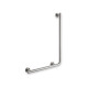 Barre d'appui pour personnes en situation de handicap Ø32 STANDARD type L, 55 x 77 gauche / acier inoxydable brossé #1