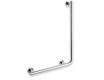 Barre d'appui pour personnes en situation de handicap Ø32 STANDARD type L, 55 x 77 gauche / acier inoxydable poli